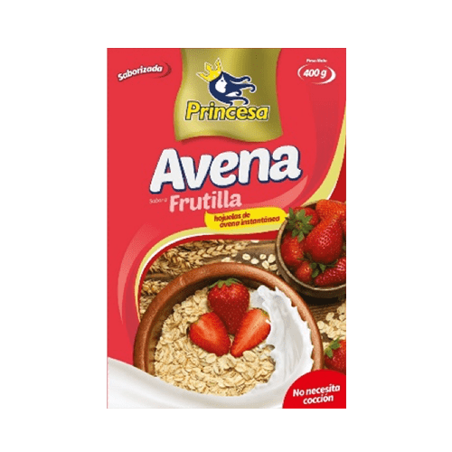 Avena sabor frutilla